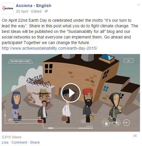 ACCIONA Facebook ACCIONA Facebook