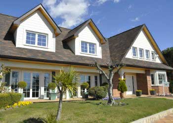 Wood House Canadian wooden house. Sustainable construction