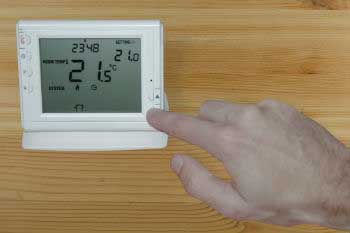 Set up a thermostat, if possible, a programmable one Set up a thermostat, if possible, a programmable one