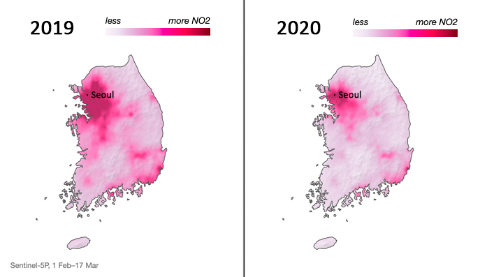 coronavirus pollution south korea
